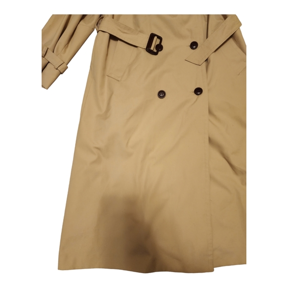 Vtg Etienne Aigner Double Breasted Trench Coat - Picture 3 of 9